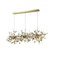 Светильник GARDEN SP3х3 L1200 GOLD ★ Crystal Lux — купить в интернет магазине ЛЮСТРАВИК☀