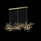 Светильник GARDEN SP3х3 L1200 GOLD ★ Crystal Lux — купить в интернет магазине ЛЮСТРАВИК☀