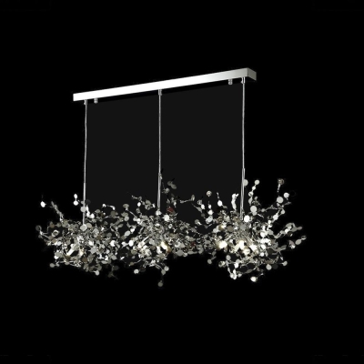 Светильник GARDEN SP3х3 L1200 CHROME ★ Crystal Lux — купить в интернет магазине ЛЮСТРАВИК☀