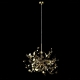 Светильник GARDEN SP3 D400 GOLD ★ Crystal Lux — купить в интернет магазине ЛЮСТРАВИК☀