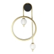 Светильник RODRIGO AP20W LED BLACK/GOLD ★ Crystal Lux — купить в интернет магазине ЛЮСТРАВИК☀