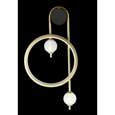 Светильник RODRIGO AP20W LED BLACK/GOLD ★ Crystal Lux — купить в интернет магазине ЛЮСТРАВИК☀