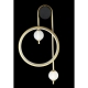 Светильник RODRIGO AP20W LED BLACK/GOLD ★ Crystal Lux — купить в интернет магазине ЛЮСТРАВИК☀