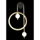 Светильник RODRIGO AP20W LED BLACK/GOLD ★ Crystal Lux — купить в интернет магазине ЛЮСТРАВИК☀