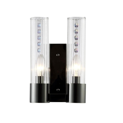 Бра OTONO AP2 BLACK CHROMIUM/TRANSPARENTE ★ Crystal Lux — купить в интернет магазине ЛЮСТРАВИК☀