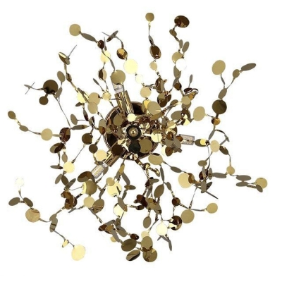 Бра GARDEN AP-PL3 D400 GOLD ★ Crystal Lux — купить в интернет магазине ЛЮСТРАВИК☀