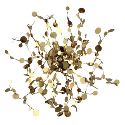 Бра GARDEN AP-PL3 D400 GOLD ★ Crystal Lux — купить в интернет магазине ЛЮСТРАВИК☀