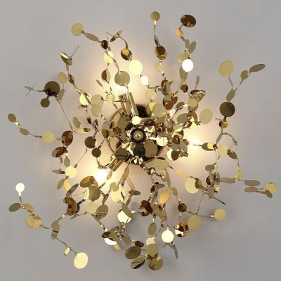 Бра GARDEN AP-PL3 D400 GOLD ★ Crystal Lux — купить в интернет магазине ЛЮСТРАВИК☀