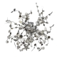 Бра GARDEN AP-PL3 D400 CHROME ★ Crystal Lux — купить в интернет магазине ЛЮСТРАВИК☀