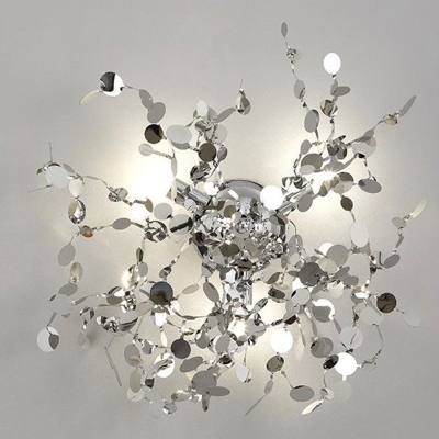 Бра GARDEN AP-PL3 D400 CHROME ★ Crystal Lux — купить в интернет магазине ЛЮСТРАВИК☀