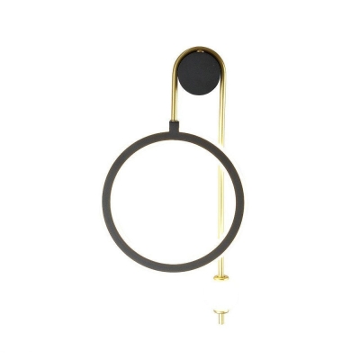 Светильник CORIDA AP25W LED BLACK/GOLD ★ Crystal Lux — купить в интернет магазине ЛЮСТРАВИК☀
