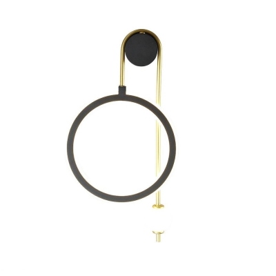 Светильник CORIDA AP25W LED BLACK/GOLD ★ Crystal Lux — купить в интернет магазине ЛЮСТРАВИК☀