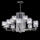 Люстру NICOLAS SP-PL10+5 NICKEL/WHITE ★ Crystal Lux — купить в интернет магазине ЛЮСТРАВИК☀