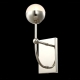 Бра TRUENA AP1 NICKEL ★ Crystal Lux — купить в интернет магазине ЛЮСТРАВИК☀