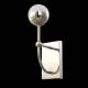 Бра TRUENA AP1 NICKEL ★ Crystal Lux — купить в интернет магазине ЛЮСТРАВИК☀