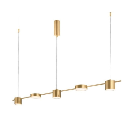 Светильник TRISTAN SP5 L1200 GOLD ★ Crystal Lux — купить в интернет магазине ЛЮСТРАВИК☀
