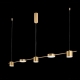 Светильник TRISTAN SP5 L1200 GOLD ★ Crystal Lux — купить в интернет магазине ЛЮСТРАВИК☀