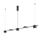 Светильник TRISTAN SP5 L1200 BLACK ★ Crystal Lux — купить в интернет магазине ЛЮСТРАВИК☀