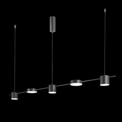 Светильник TRISTAN SP5 L1200 BLACK ★ Crystal Lux — купить в интернет магазине ЛЮСТРАВИК☀