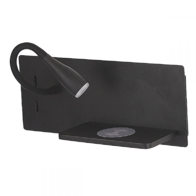 Бра CLT 217W Qi+USB BL ★ Crystal Lux — купить в интернет магазине ЛЮСТРАВИК☀
