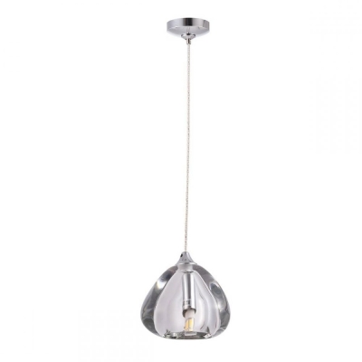 Светильник VERANO SP1 TRANSPARENT ★ Crystal Lux — купить в интернет магазине ЛЮСТРАВИК☀