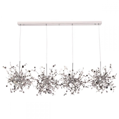 Светильник GARDEN SP3х4 L1600 CHROME ★ Crystal Lux — купить в интернет магазине ЛЮСТРАВИК☀