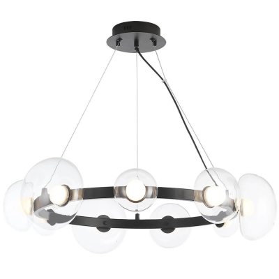 Люстру Bosque SP9 Black/Transparent ★ Crystal Lux — купить в интернет магазине ЛЮСТРАВИК☀