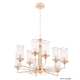 Люстру Gloria SP9 Brass ★ Crystal Lux — купить в интернет магазине ЛЮСТРАВИК☀