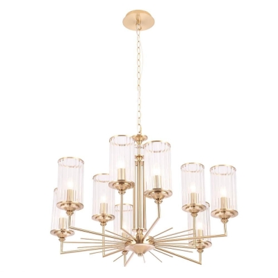 Люстру Gloria SP9 Brass ★ Crystal Lux — купить в интернет магазине ЛЮСТРАВИК☀