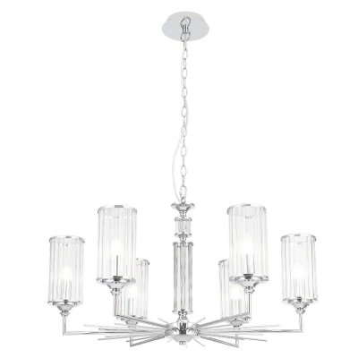 Люстру Gloria SP6 Chrome ★ Crystal Lux — купить в интернет магазине ЛЮСТРАВИК☀