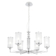 Люстру Gloria SP6 Chrome ★ Crystal Lux — купить в интернет магазине ЛЮСТРАВИК☀