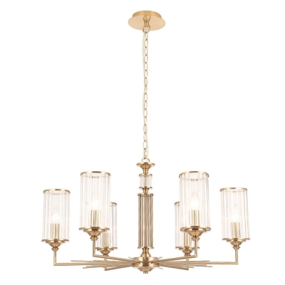Люстру Gloria SP6 Brass ★ Crystal Lux — купить в интернет магазине ЛЮСТРАВИК☀