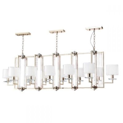 Люстру Nicolas SP12 L1600 Gold/White ★ Crystal Lux — купить в интернет магазине ЛЮСТРАВИК☀