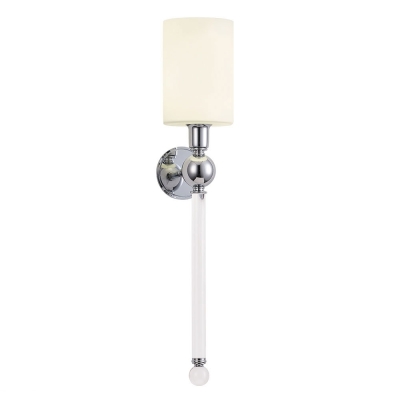 Бра Mirabella AP1 Chrome/White ★ Crystal Lux — купить в интернет магазине ЛЮСТРАВИК☀