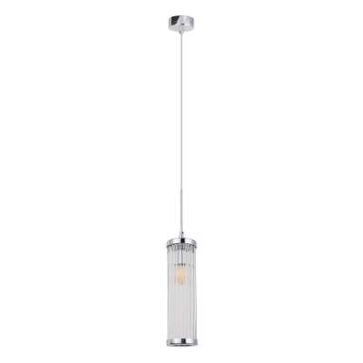 Светильник Tadeo SP1 D100 Chrome/Transparente ★ Crystal Lux — купить в интернет магазине ЛЮСТРАВИК☀