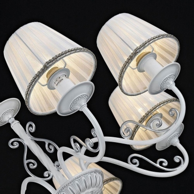 Люстра FR2290PL-07W ★Maytoni, 7 x 60Вт☀, Белый с патиной► — Купить▼