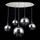 Подвес P140-PL-170-5-N ★Maytoni, 5 x 60Вт☀, Никель► — Купить▼