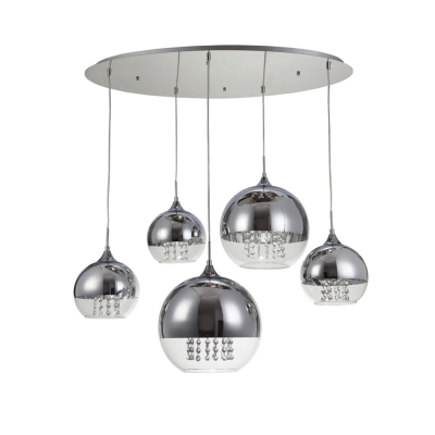 Подвес P140-PL-170-5-N ★Maytoni, 5 x 60Вт☀, Никель► — Купить▼