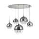 Подвес P140-PL-170-5-N ★Maytoni, 5 x 60Вт☀, Никель► — Купить▼