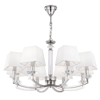 Люстра MOD019PL-08CH ★Maytoni, 8 x 40Вт☀, Хром► — Купить▼