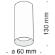Светильник C010CL-01CH ★Maytoni, 1 x 50Вт☀, Хром► — Купить▼