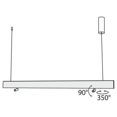 Светильник P068PL-L27W4K ★Maytoni, LED☀, Белый► — Купить▼
