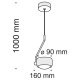 Светильник MOD072PL-L8W3K ★Maytoni, 1 x 8Вт☀, Белый► — Купить▼