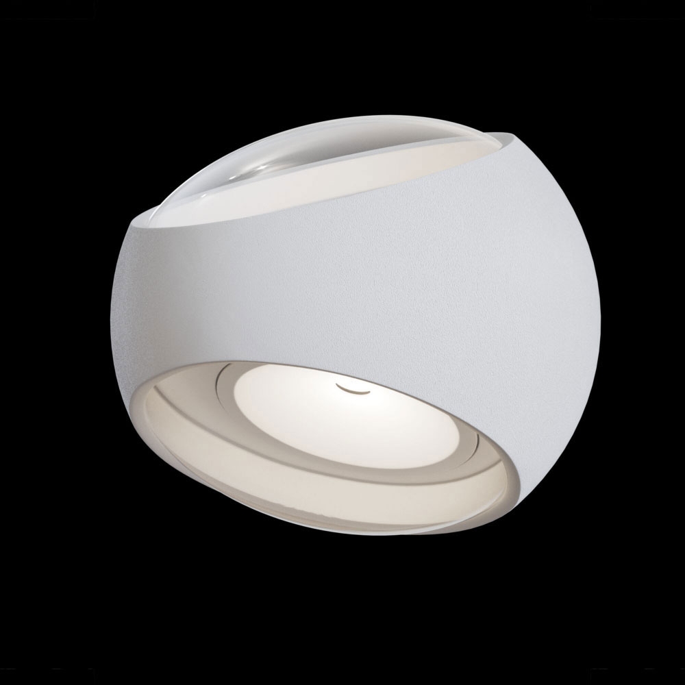 Светильник O032WL-L6W3K ★Maytoni, 2 x 3Вт☀, Белый► — Купить▼