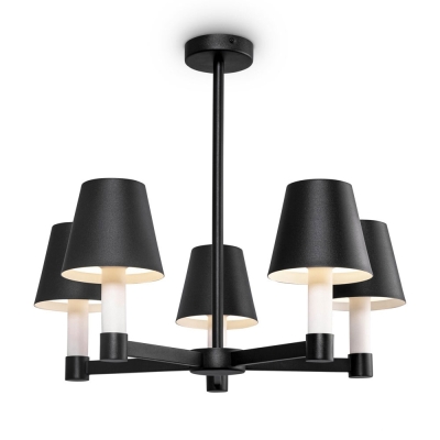 Люстра MOD104PL-05B ★Maytoni, 5 x 40Вт☀, Черный► — Купить▼