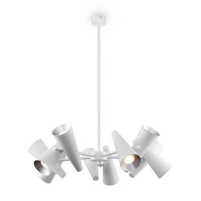 Люстра MOD095PL-10W ★Maytoni, 10 x 50Вт☀, Белый► — Купить▼