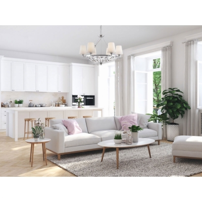 Люстра H021PL-06CH ★Maytoni, 6 x 40Вт☀, Хром► — Купить▼