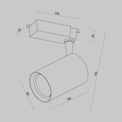 Светильник TR003-1-15W3K-S-B ★ Technical — купить в интернет магазине ЛЮСТРАВИК☀