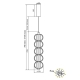 Светильник MOD216PL-L10G3K ★ Maytoni — купить в интернет магазине ЛЮСТРАВИК☀