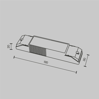 Аксессуар PSL-DL40-3CCT-150-300mA ★ Maytoni Technical — купить в интернет магазине ЛЮСТРАВИК☀